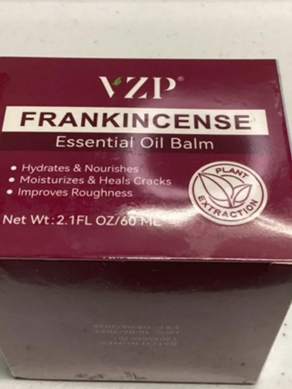 Frankincense Moisturizing Balm 2.1Fl Oz, Beeswax